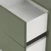 Boxie 2 fiókos fali szekrény 40x40x37 cm zöld