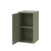 Boxie 1 ajtós fali szekrény 80x40x37 cm zöld