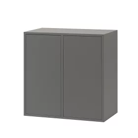 Boxie 2 ajtós fali szekrény 80x80x37 cm antracit