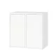 Boxie 2 ajtós fali szekrény 80x80x37 cm fehér