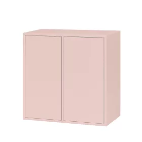 Boxie 2 ajtós fali szekrény 80x80x37 cm pink