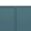 Boxie 2 ajtós fali szekrény 80x80x37 cm petrol kék