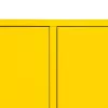 Boxie 2 ajtós fali szekrény 80x80x37 cm sárga
