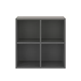 Boxie nyitott fali szekrény 80x80x37 cm antracit