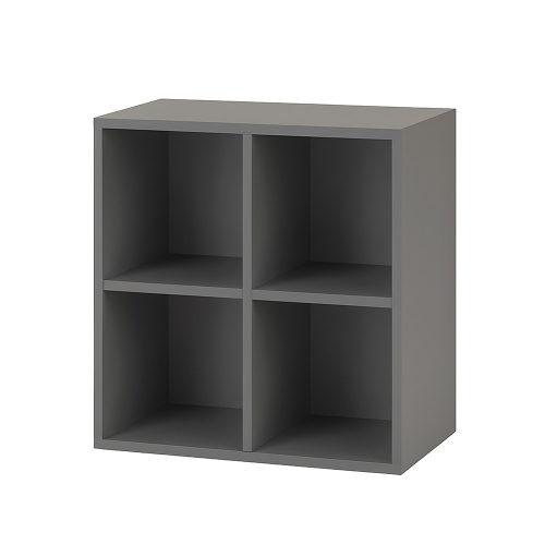 Boxie nyitott fali szekrény 80x80x37 cm antracit
