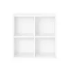 Boxie nyitott fali szekrény 80x80x37 cm fehér