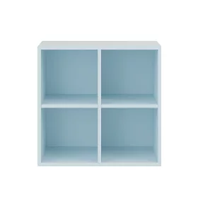 Boxie nyitott fali szekrény 80x80x37 cm kék