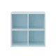 Boxie nyitott fali szekrény 80x80x37 cm kék
