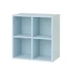 Boxie nyitott fali szekrény 80x80x37 cm kék
