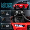 Elektromos autó BMW M4 piros