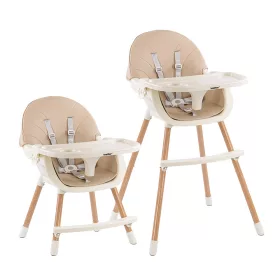 Etetőszék 2 az 1-ben bézs