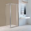 Flexi 80x80 cm sarokba szerelhető szögletes zuhanykabin zuhanytálca nélkül
