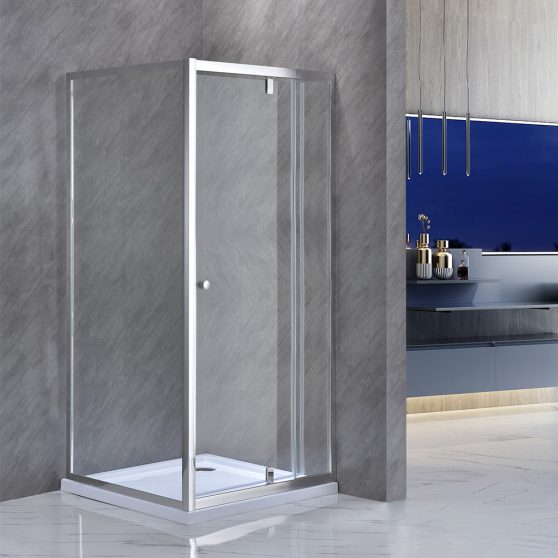Flexi 90x90 cm falsíkra szerelhető szögletes zuhanykabin zuhanytálca nélkül