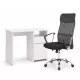 Family Pro íróasztal szett 100x50x74 cm Fit forgószékkel fehér-szürke