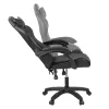 Family Pro íróasztal szett 100x50x74 cm Raven forgószékkel sonoma tölgy-fekete
