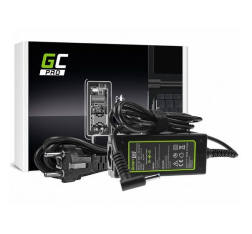 GREEN CELL PRO töltő és AC adapter 19.5V/2.31A, 45W, DC csatlakozó 4.5-3.0mm HP 250 G2 G3 G4 G5 255 G2 G3 FEKETE