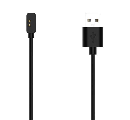 Töltőkábel USB mágneses, 100cm FEKETE