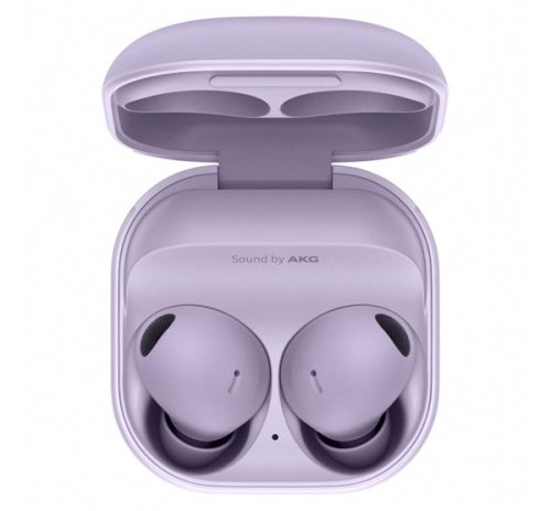 SAMSUNG GALAXY BUDS 2 PRO bluetooth fülhallgató SZTEREO v5.3, TWS, mikrofon, aktív zajszűrő töltőtok LILA