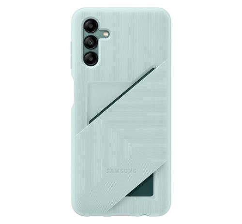 SAMSUNG szilikon telefonvédő kártyazseb VILÁGOSZÖLD