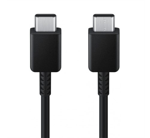 SAMSUNG adatkábel Type-C - Type-C, 3A, 25W, gyorstöltő, 180cm FEKETE