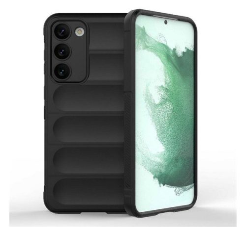 Szilikon telefonvédő ütésállóság, kameravédő, 3D FEKETE