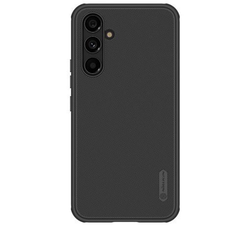 NILLKIN SUPER FROSTED PRO műanyag telefonvédő ütésállóság, gumírozott, érdes felület FEKETE