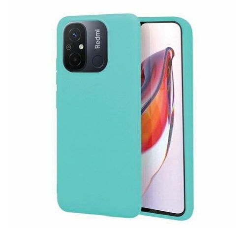 Szilikon telefonvédő matt VILÁGOSKÉK