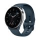AMAZFIT GTR Mini okosóra szilikon szíj, aktivitásmérő, BioTracker, 20mm SÖTÉTKÉK