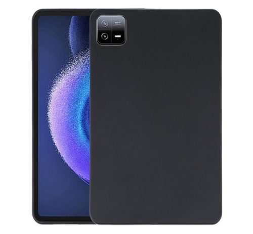 Szilikon telefonvédő matt FEKETE