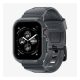 SPIGEN RUGGED ARMOR PRO pótszíj egyedi méret, szilikon, ütésállóság + szilikon keret SÖTÉTSZÜRKE