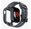SPIGEN RUGGED ARMOR PRO pótszíj egyedi méret, szilikon, ütésállóság + szilikon keret SÖTÉTSZÜRKE