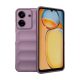 Szilikon telefonvédő ütésállóság, kameravédő, 3D LILA