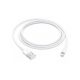 APPLE adatkábel USB - lightning, 100cm, MXLY2ZM/A utód FEHÉR