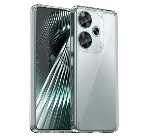 Szilikon telefonvédő ütésállóság, átlátszó hátlap ÁTLÁTSZÓ