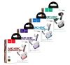HOCO EQ16 bluetooth fülhallgató SZTEREO v5.3, TWS, mikrofon, LED kijelző, aktív zajszűrő + töltőtok FEKETE/PIROS