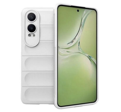 Szilikon telefonvédő ütésállóság, kameravédő, 3D FEHÉR