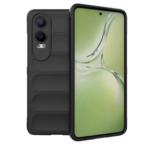 Szilikon telefonvédő ütésállóság, kameravédő, 3D FEKETE