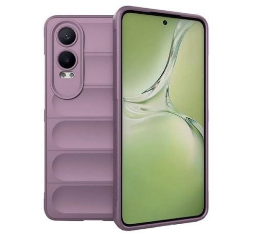 Szilikon telefonvédő ütésállóság, kameravédő, 3D LILA