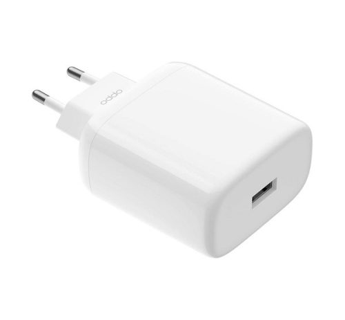 OPPO SuperVooC hálózati töltő USB aljzat 65W, gyorstöltő FEHÉR