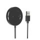 Töltőkábel USB mágneses, 100cm FEKETE