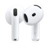 APPLE AIRPODS 4 bluetooth fülhallgató SZTEREO mikrofon + töltőtok FEHÉR