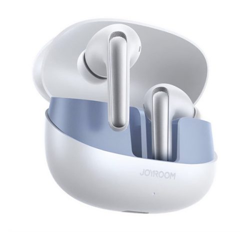 JOYROOM JR-FN2 bluetooth fülhallgató SZTEREO v5.4, TWS, mikrofon, aktív zajszűrő, IP54, cseppálló + töltőtok FEHÉR