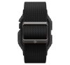 SPIGEN LITE FIT PRO pótszíj egyedi méret, textil, ütésállóság + szilikon keret FEKETE