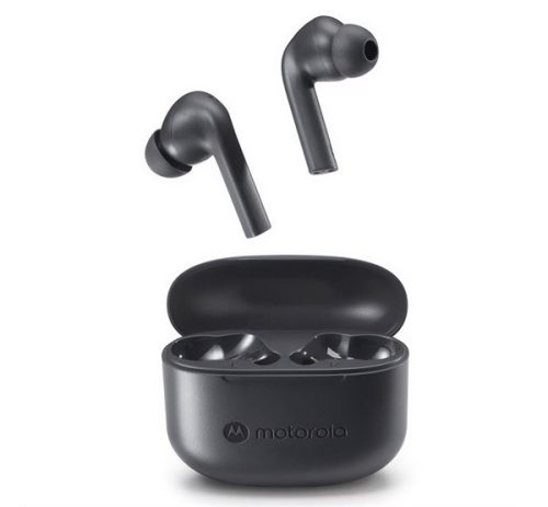 MOTOROLA BUDS 065 bluetooth fülhallgató SZTEREO v5.3, TWS, mikrofon, zajszűrő, IPX4 + töltőtok FEKETE