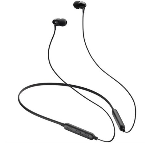 MOTOROLA SP106 bluetooth fülhallgató SZTEREO v5.3, mikrofon, IPX5, nyakba akasztható, SPORT FEKETE