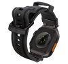 SPIGEN DURAPRO ARMOR pótszíj egyedi méret, nagy, szilikon, állítható, fém csat FEKETE