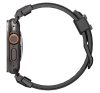 SPIGEN DURAPRO ARMOR pótszíj egyedi méret, nagy, szilikon, állítható, fém csat FEKETE