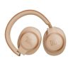 JBL LIVE 770NC bluetooth fejhallgató SZTEREO v5.3, mikrofon, aktív zajszűrő, multipoint, összehajtható HOMOK