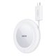 UGREEN asztali töltő 15W, gyorstöltő, 100cm, csévélhető kábel, wireless, MagSafe FEHÉR