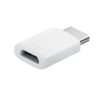 SAMSUNG adapter microUSB aljzat - Type-C, OTG, adatátvitel és töltés FEHÉR